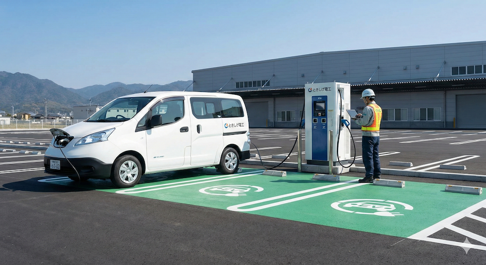 EV充電設備の新設